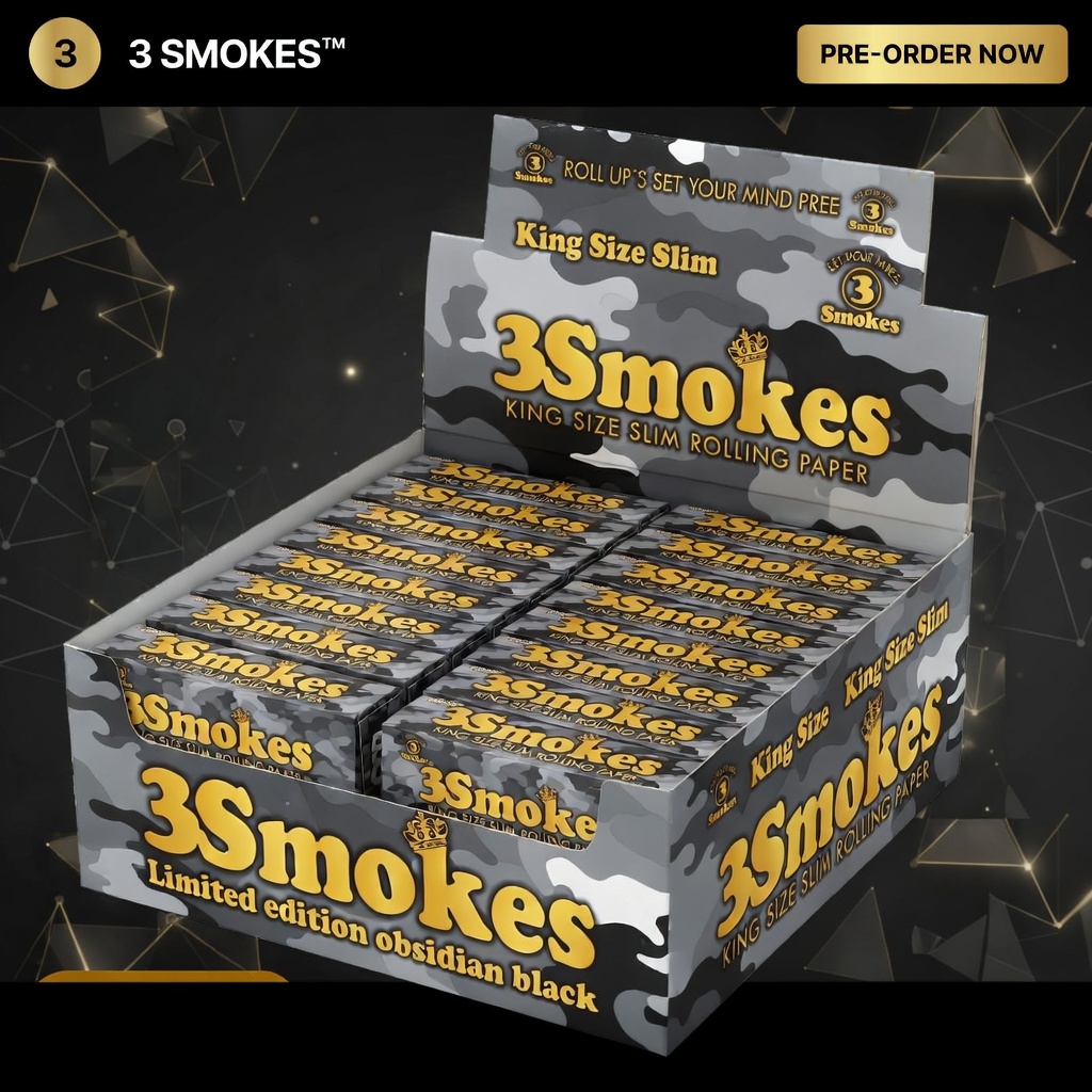 3 Smokes King Rolling Papers